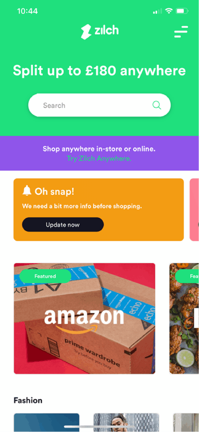 Zilch Storefront