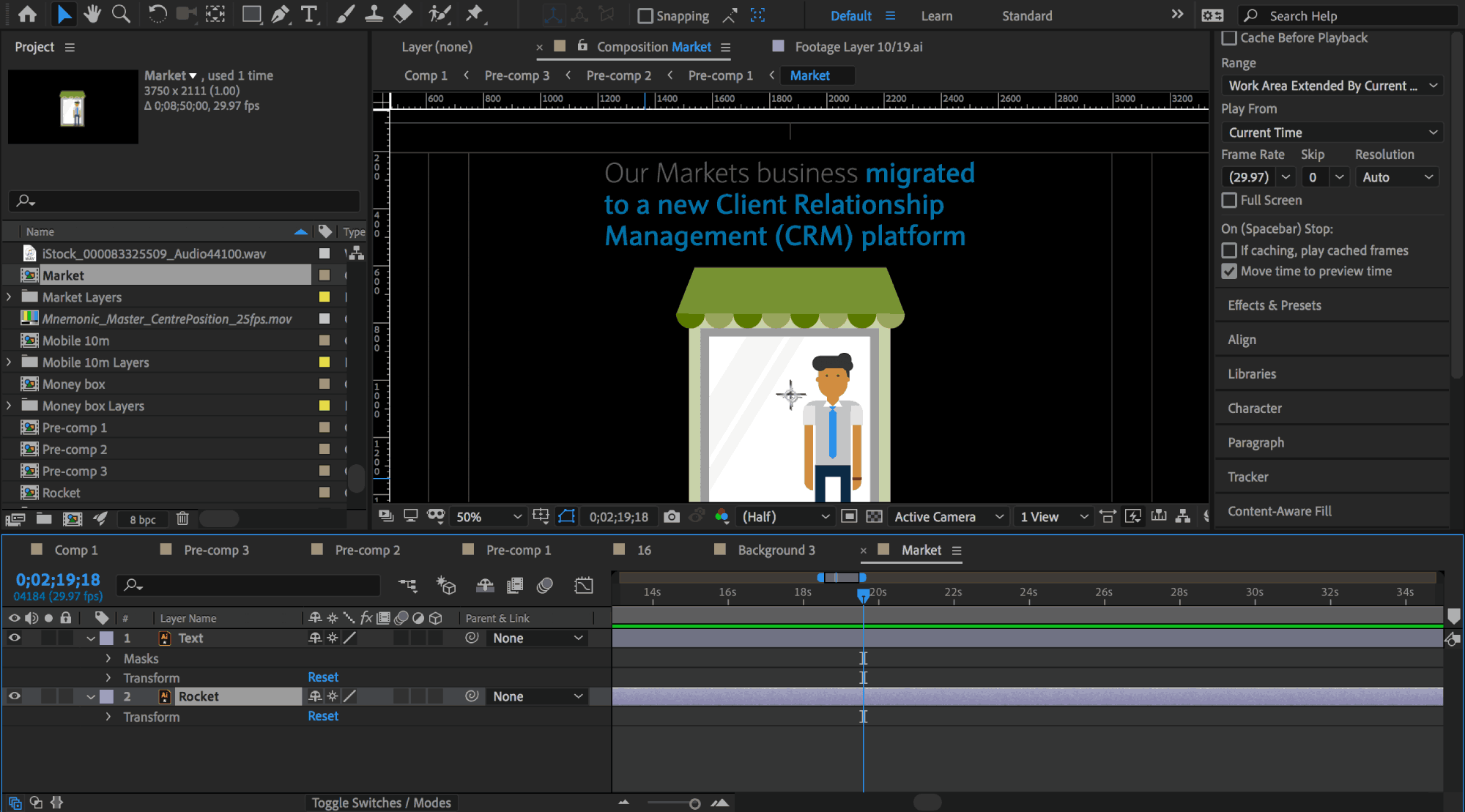 Creating the Animation in After Effects