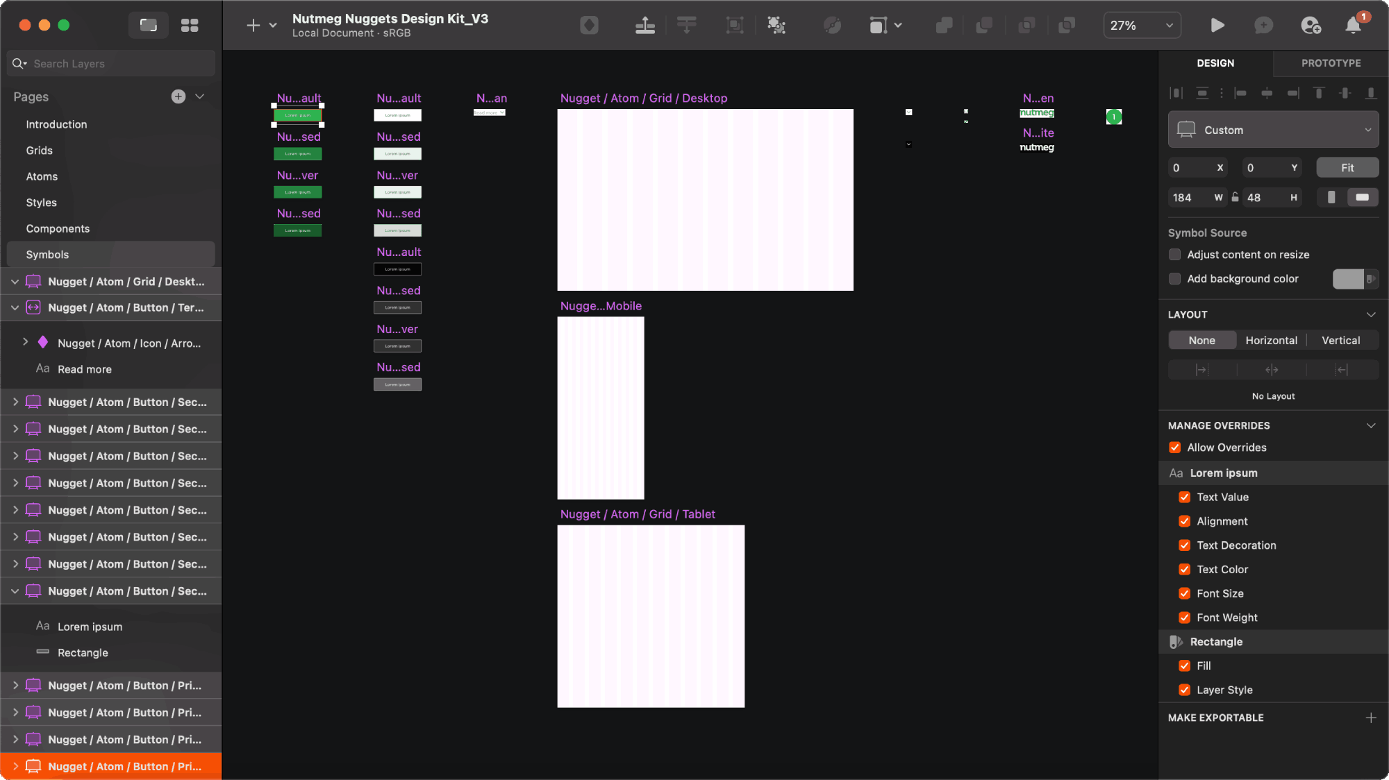 Design System in Sketch