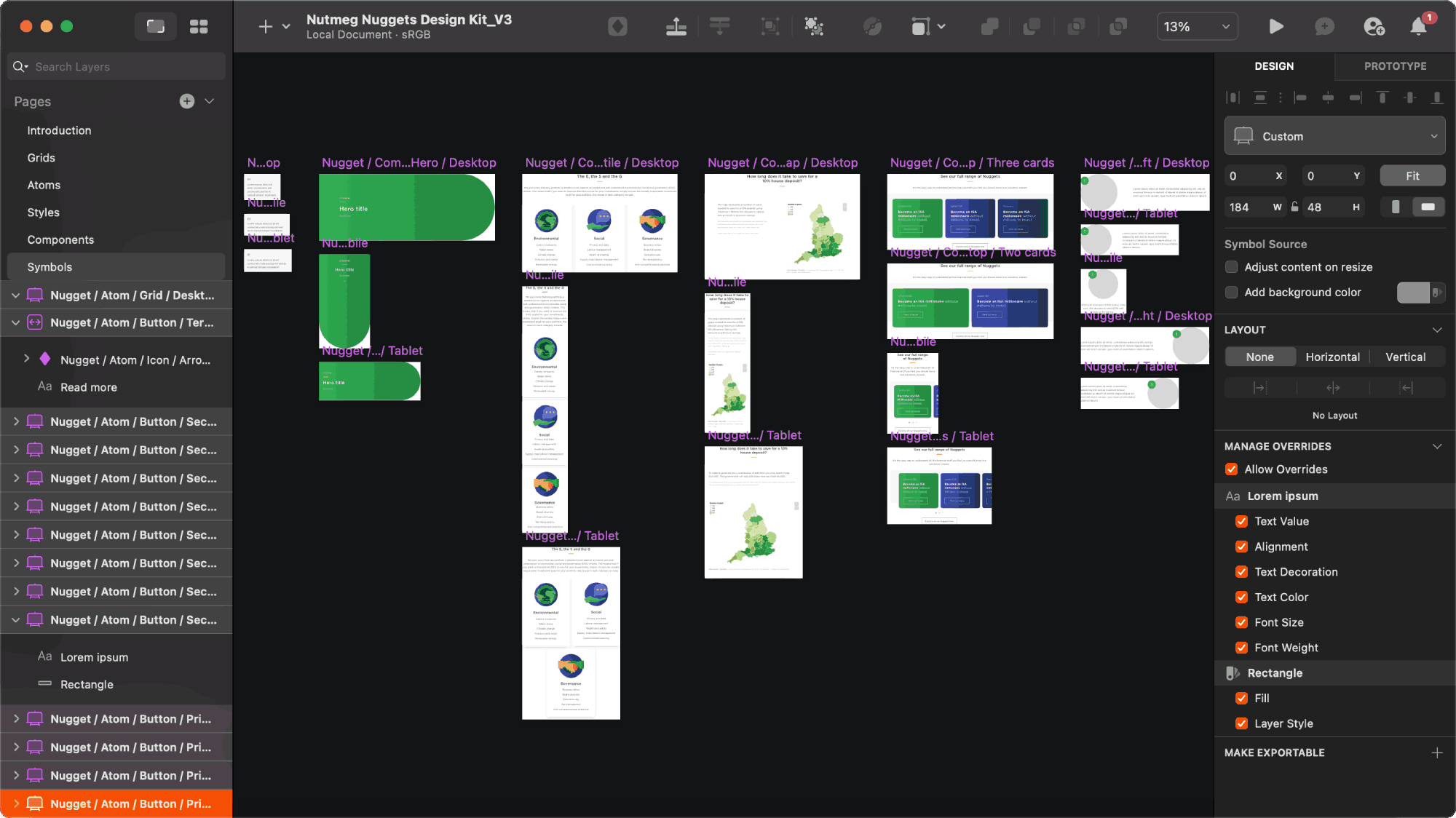 Design System in Sketch