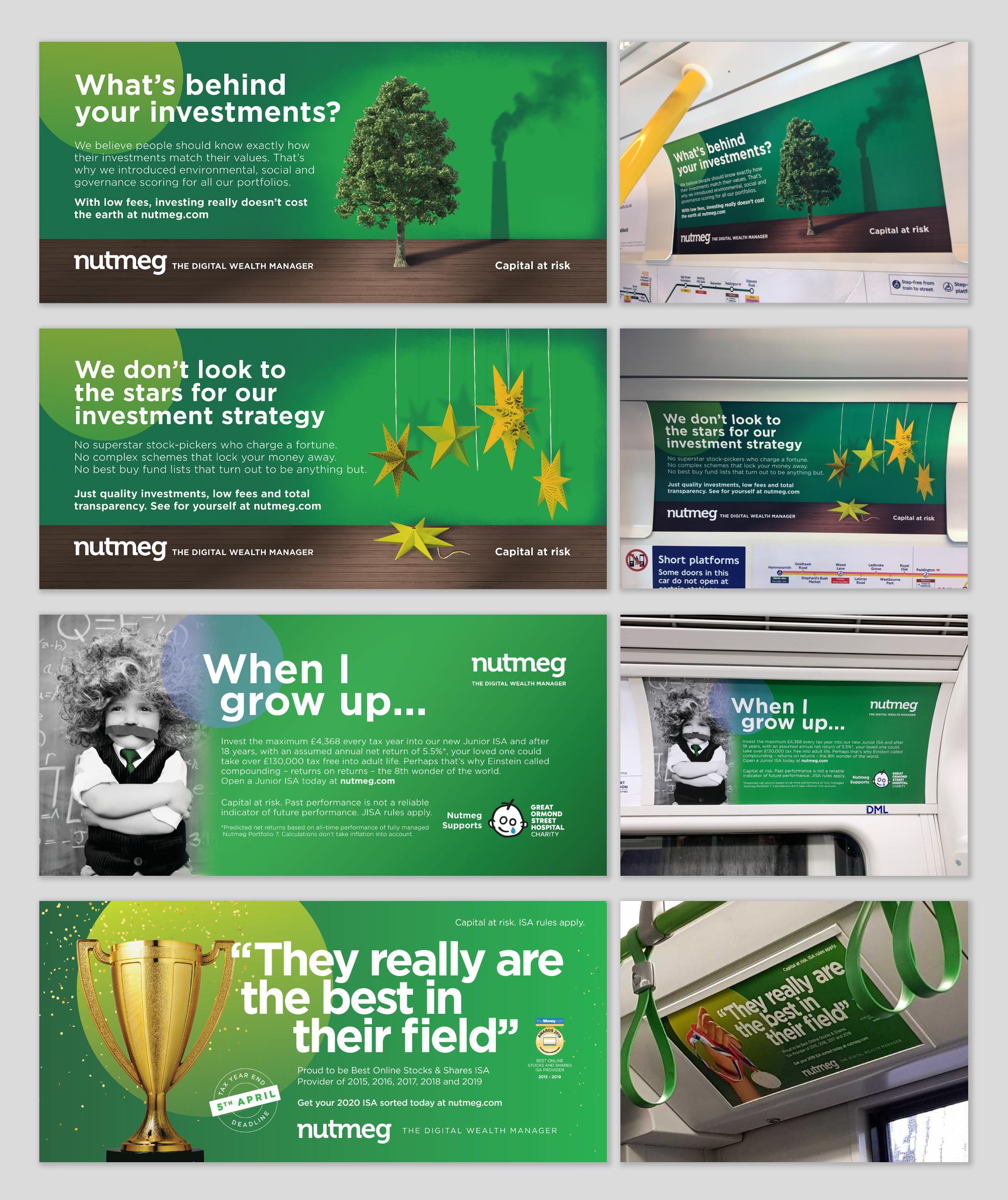 Tube Car Panel Adverts