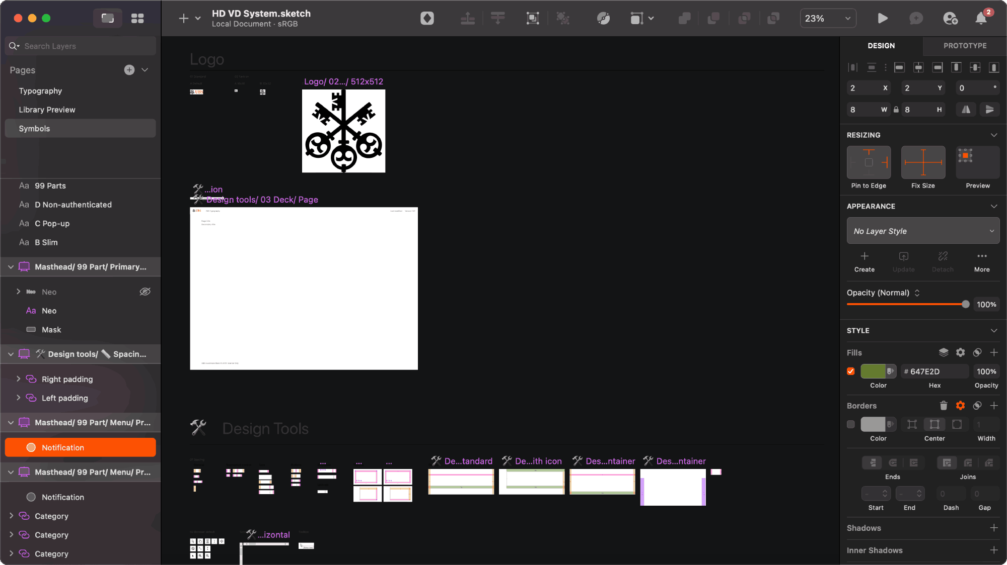 Design System in Sketch