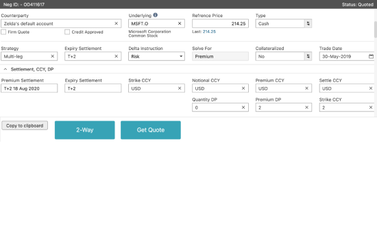 Tickets with scrollbars